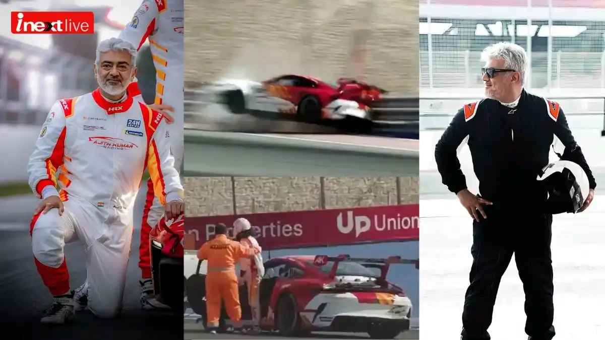Ajith Kumar's 2025 Dubai Racing Incident