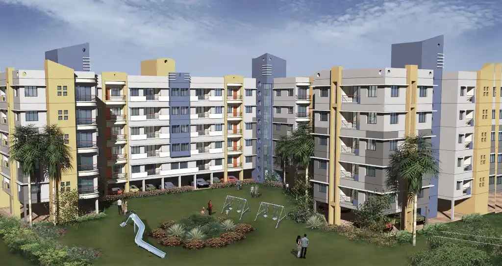 Apartment complexes in Kolkata