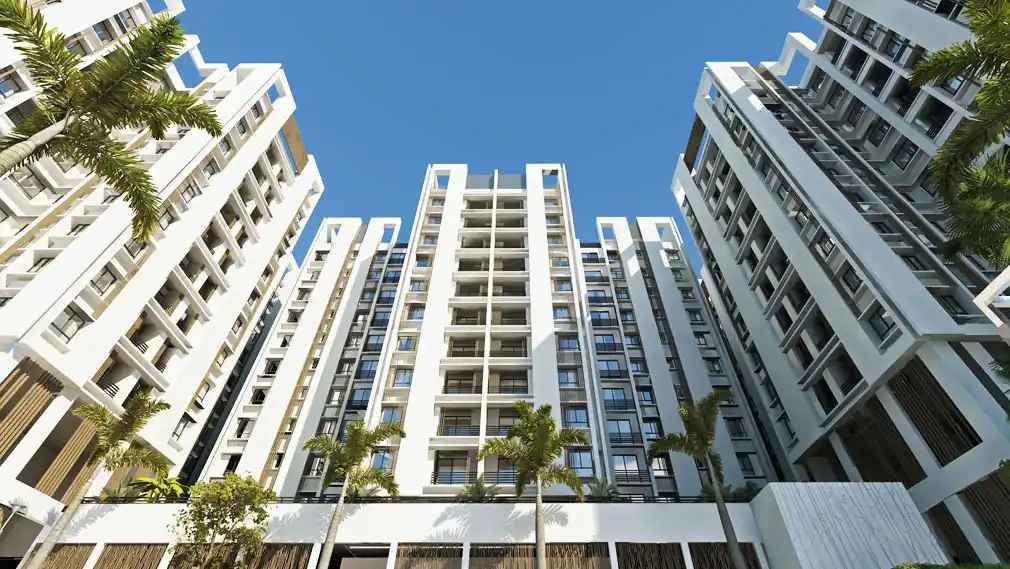 High-rise premium apartments in Kolkata