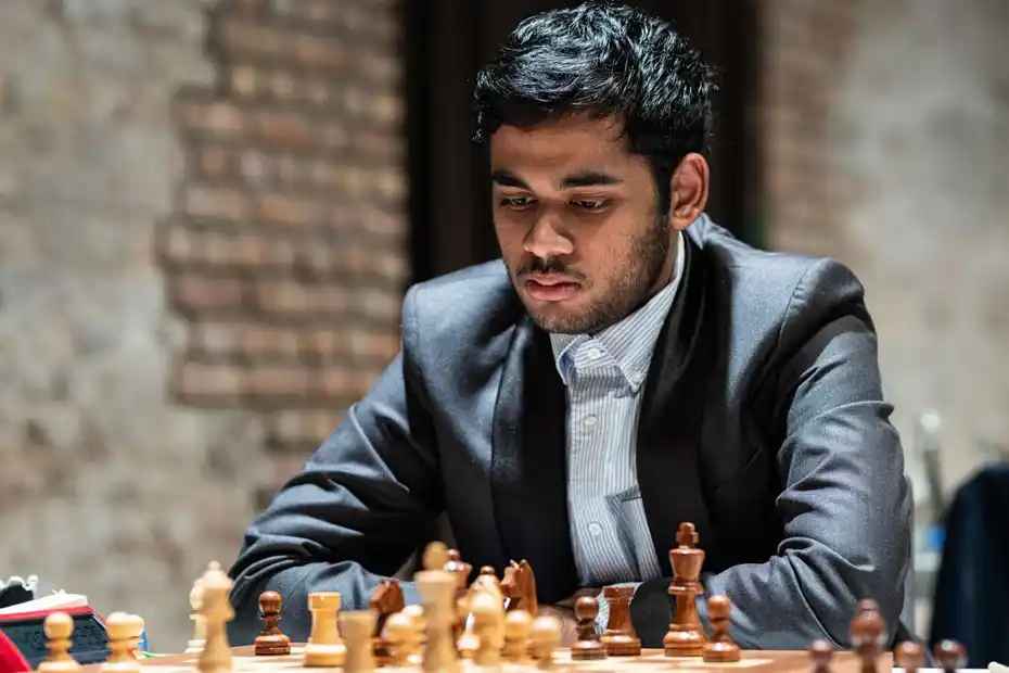 Arjun Erigaisi defeats Carlsen and Caruana in Chess Online Championship