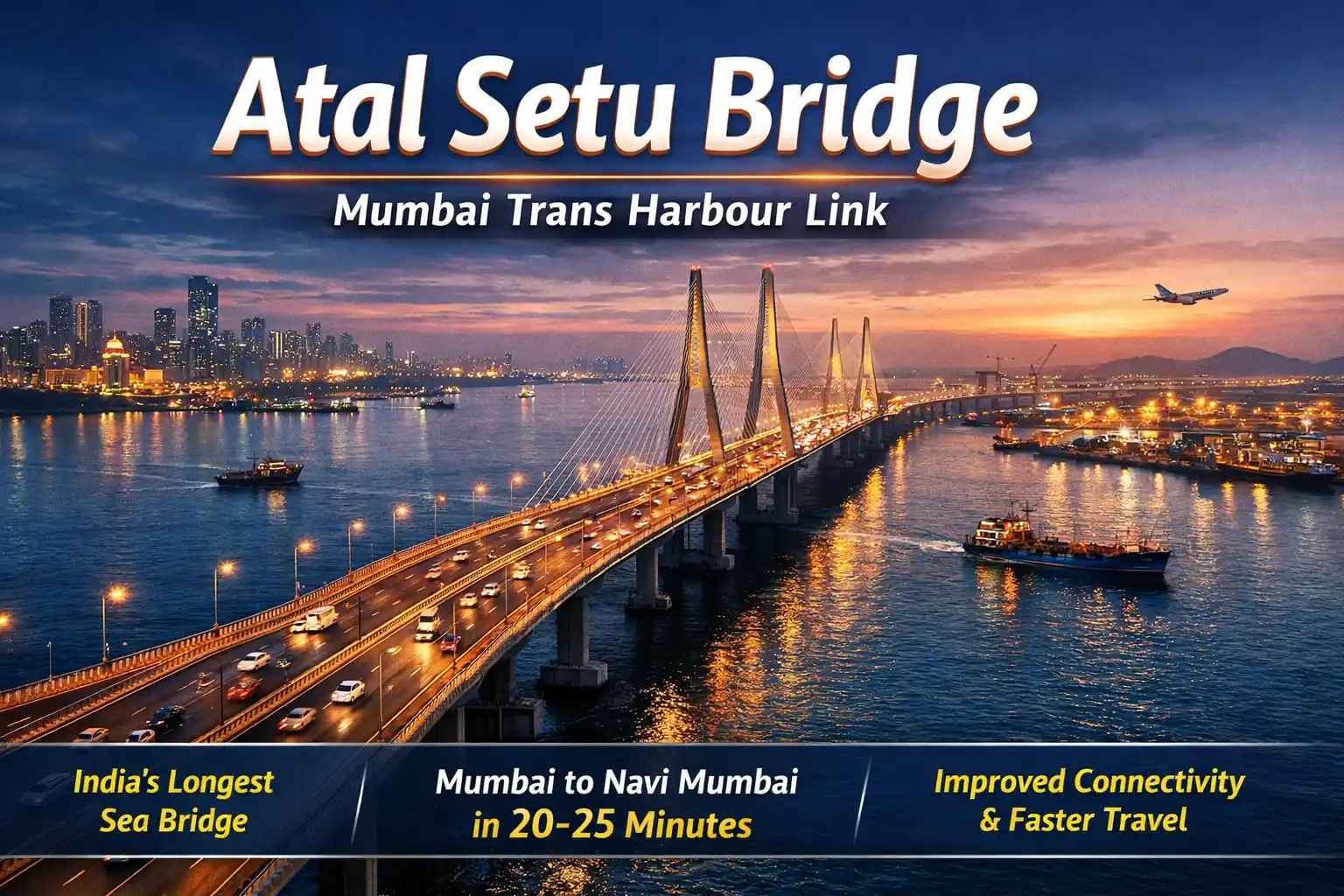 Atal Setu Mumbai Route, Toll and Latest Updates
