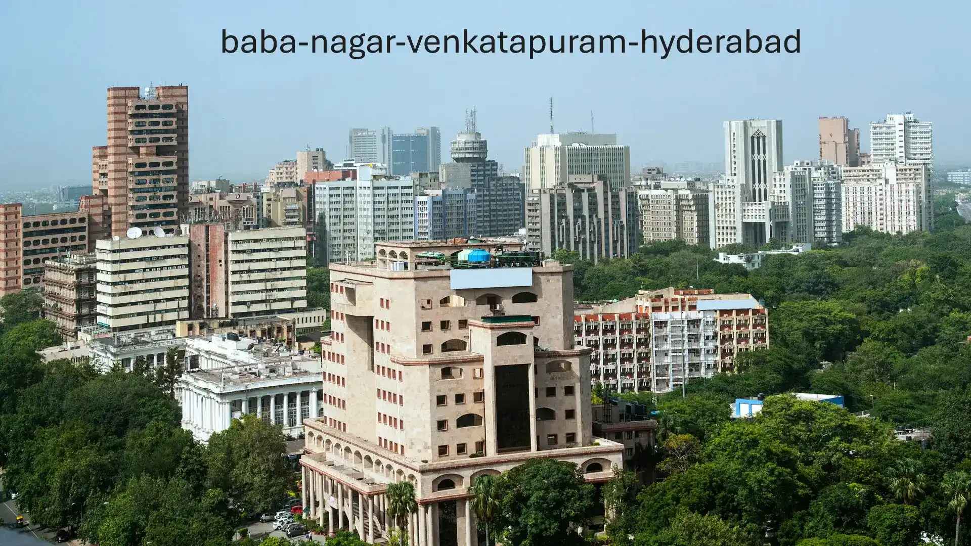 Baba Nagar in Venkatapuram, Hyderabad