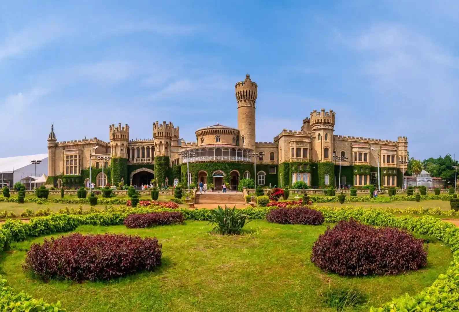 Bagmane Solarium City Entrance Aerial View
