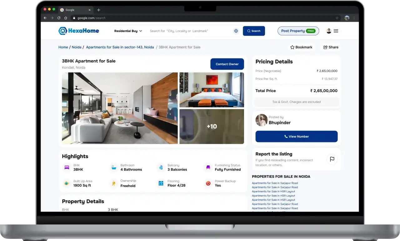 How to sell property in Lucknow on HexaHome – owner listings, zero brokerage
