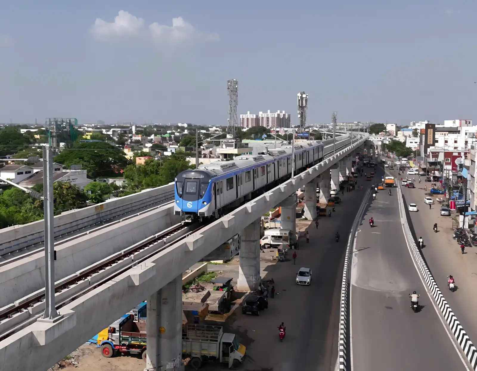 chennai metro development