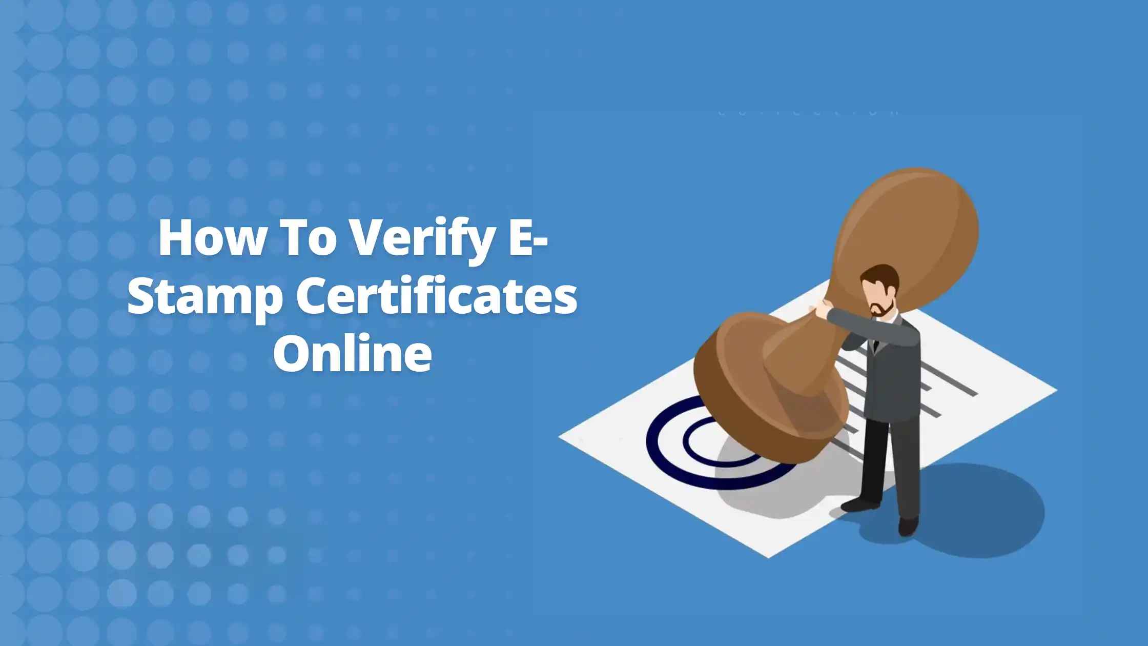 e-stamping