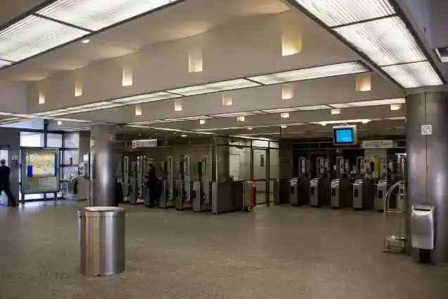 metro station