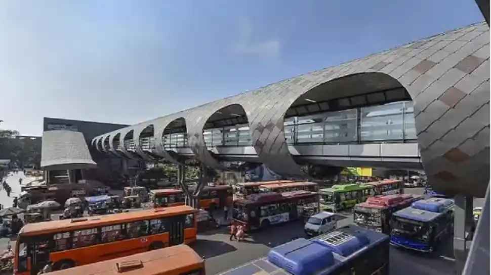 Noida Foot Over Bridge View