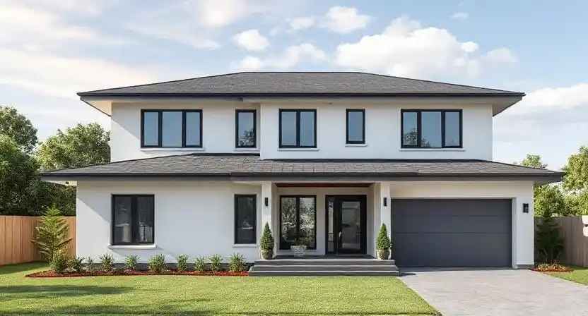 Flat Roof Simple Design