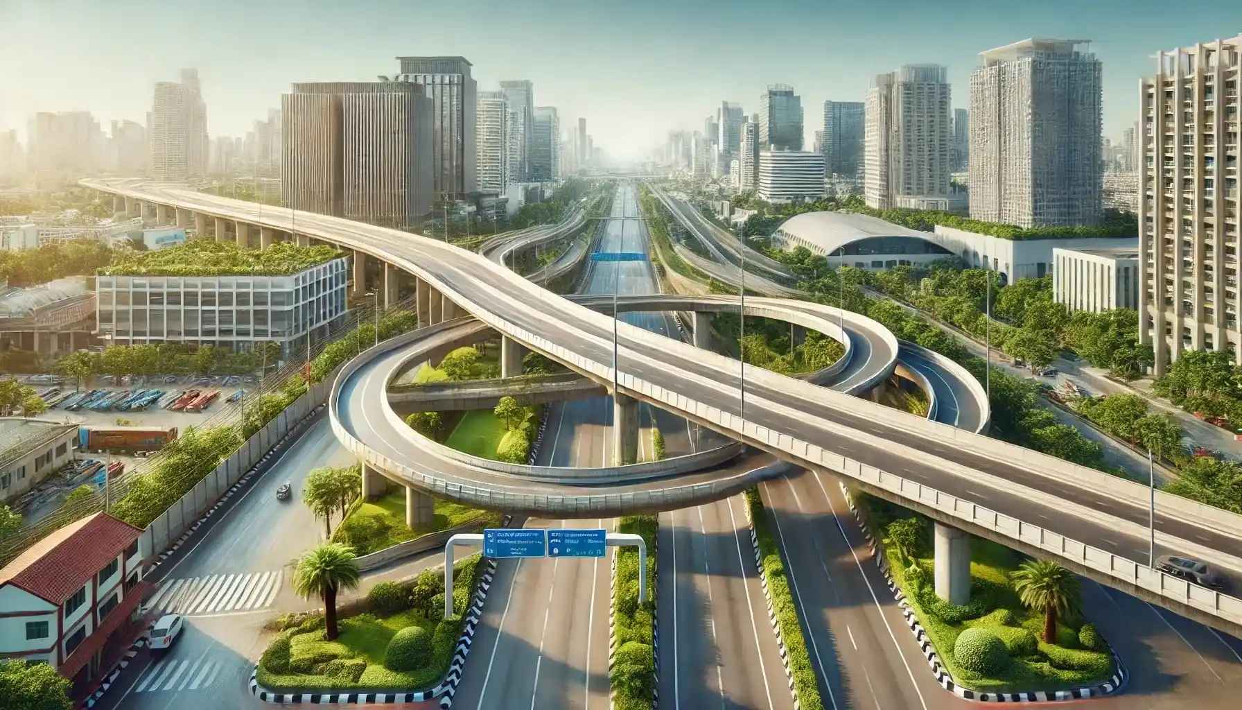 Infrastructure in gachibowli