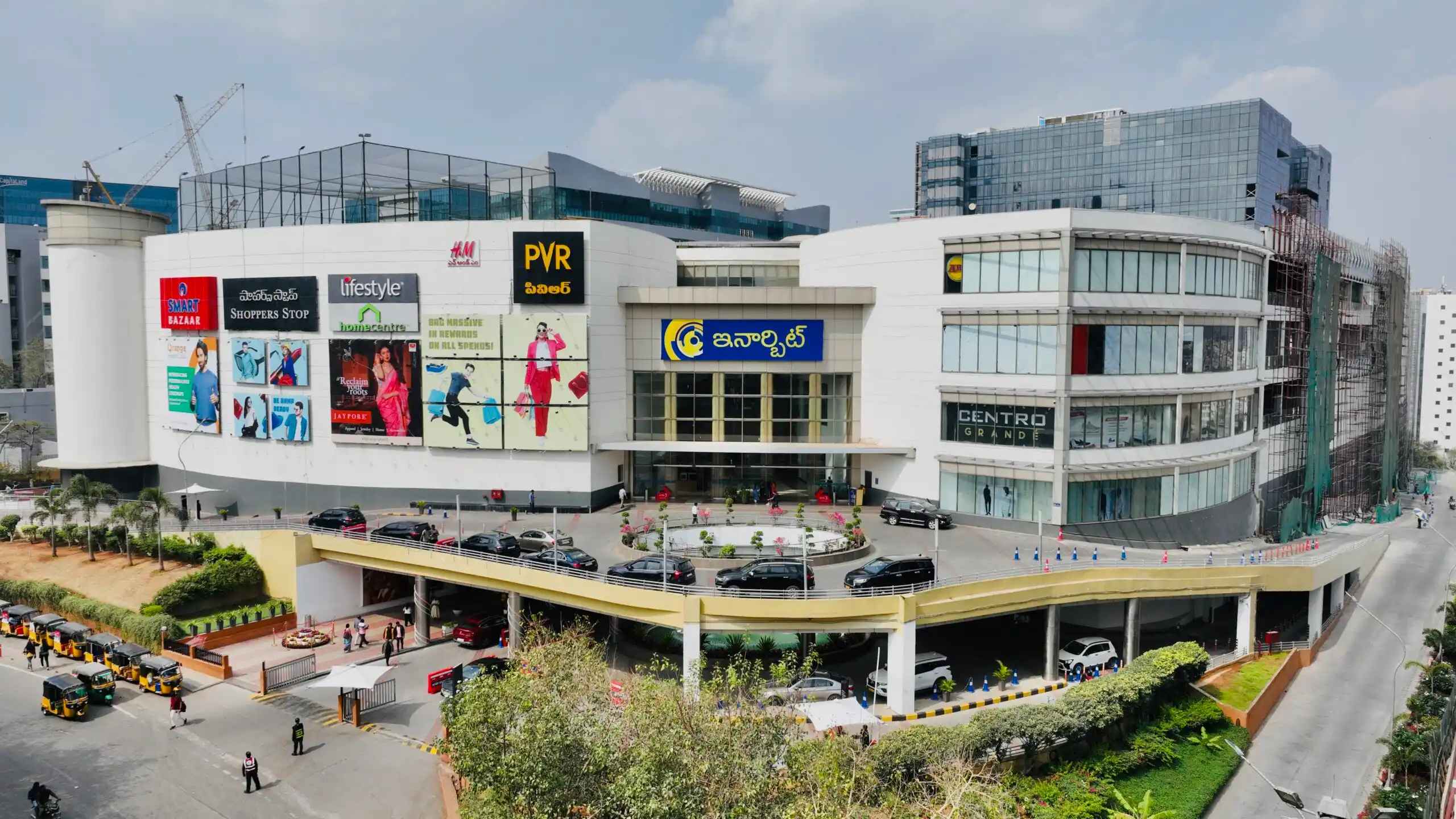 Shopping centers in gachibowli