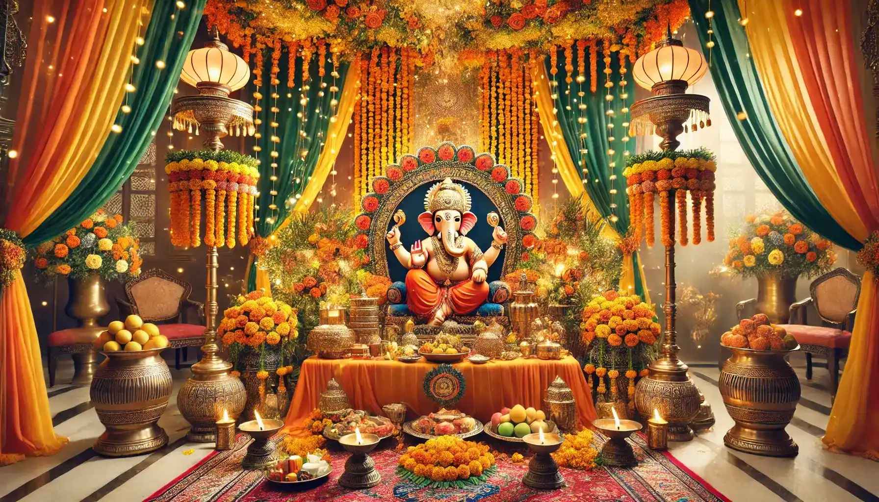ganpati-decoration
