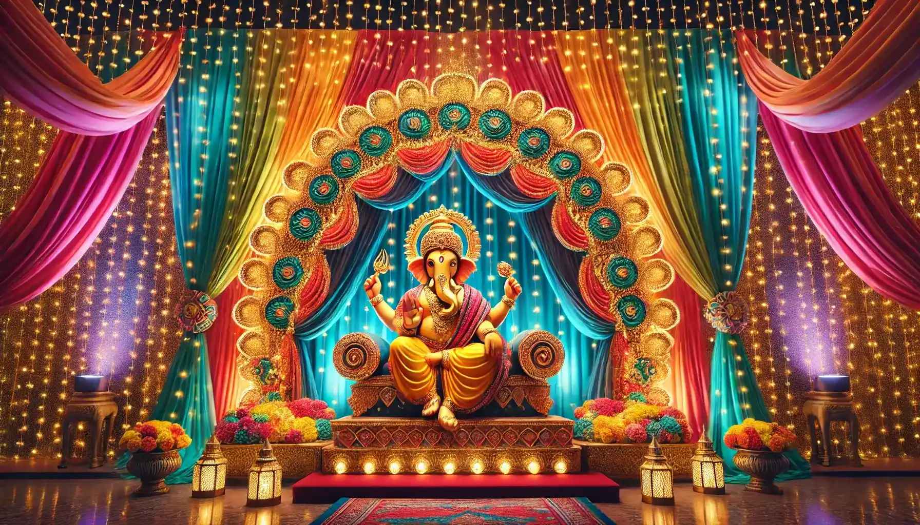 ganpati-decoration