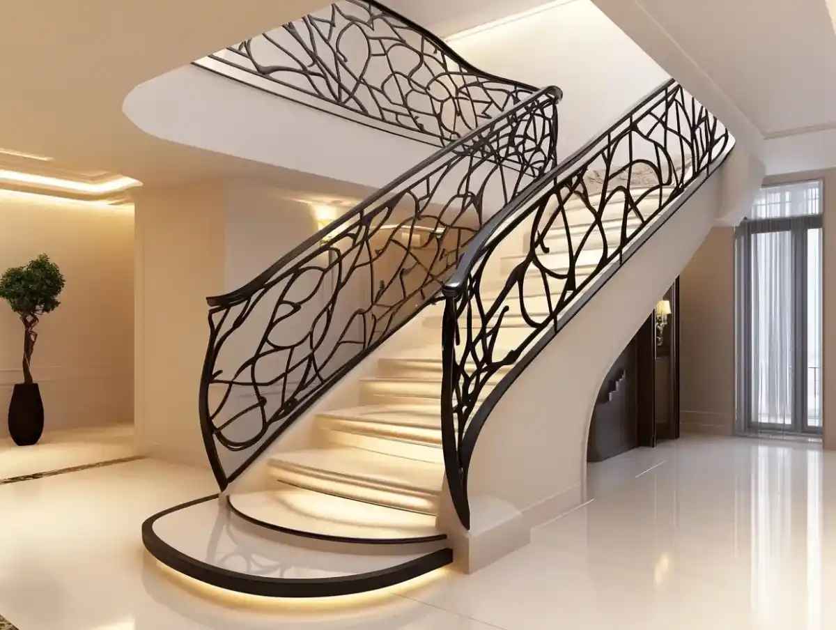 Modern Glass Railing Designs for Stylish Stairs