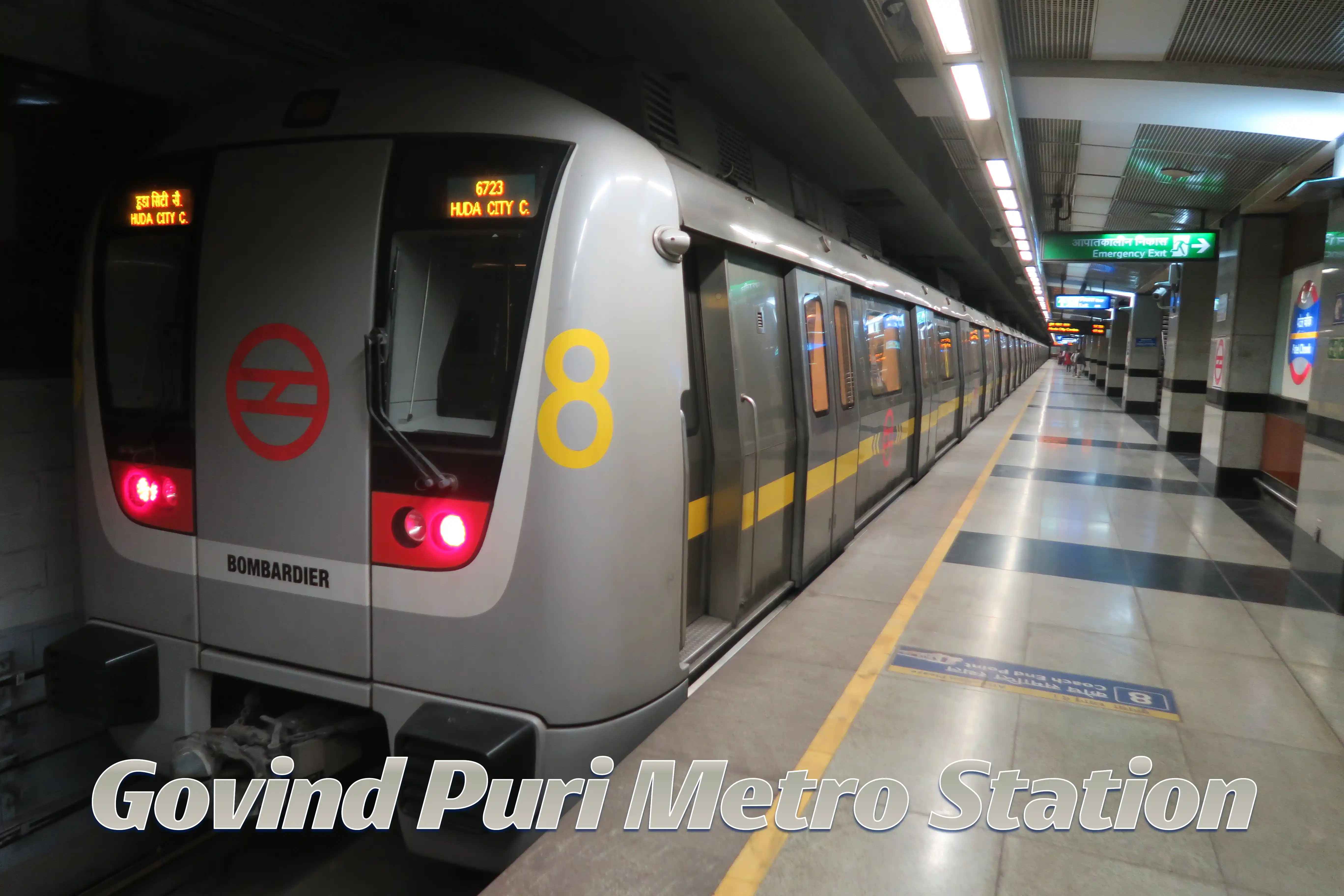 Govind Puri Metro Station Route, Facilities and Updates