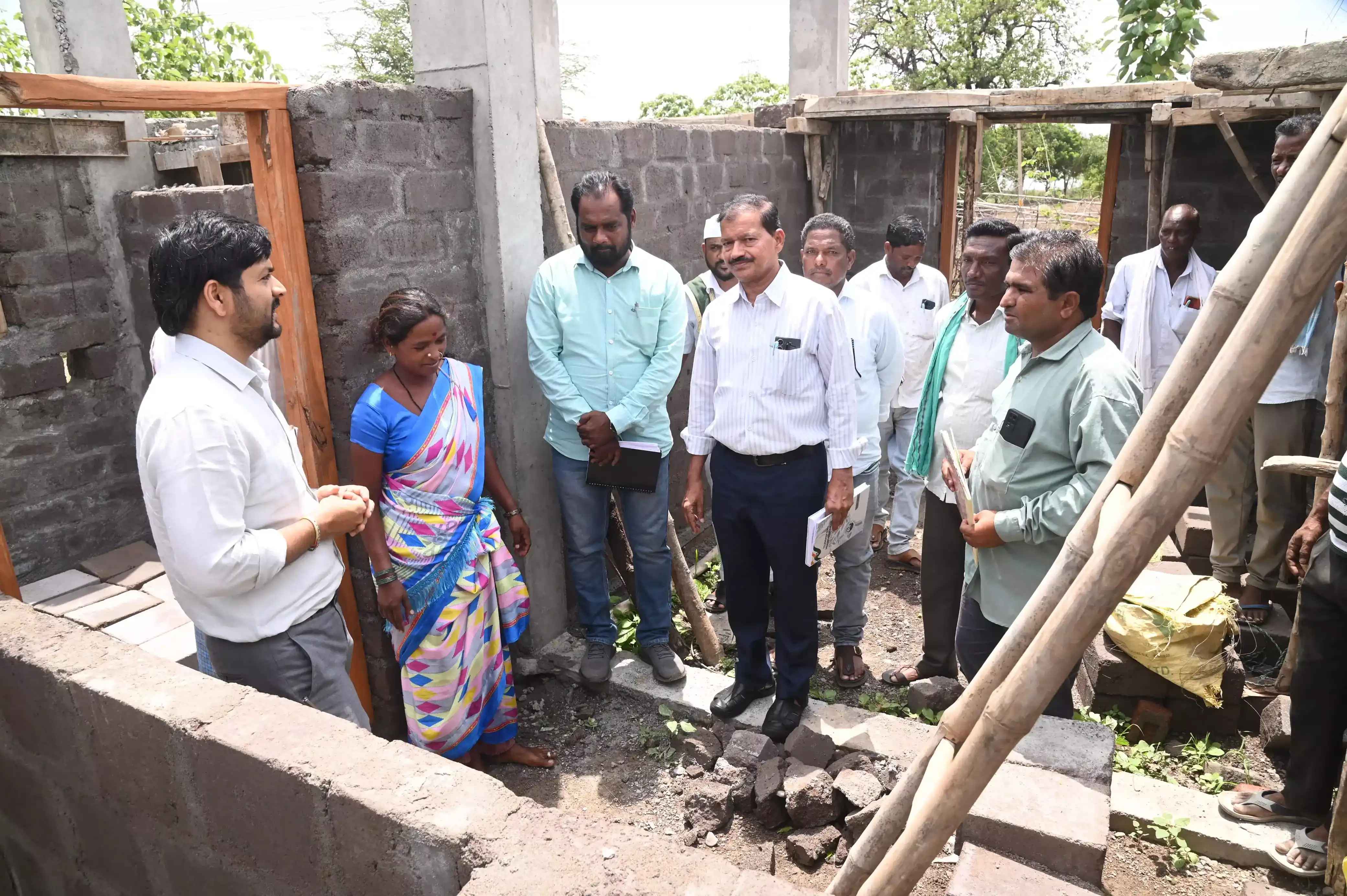 Indiramma Housing Scheme beneficiary house
