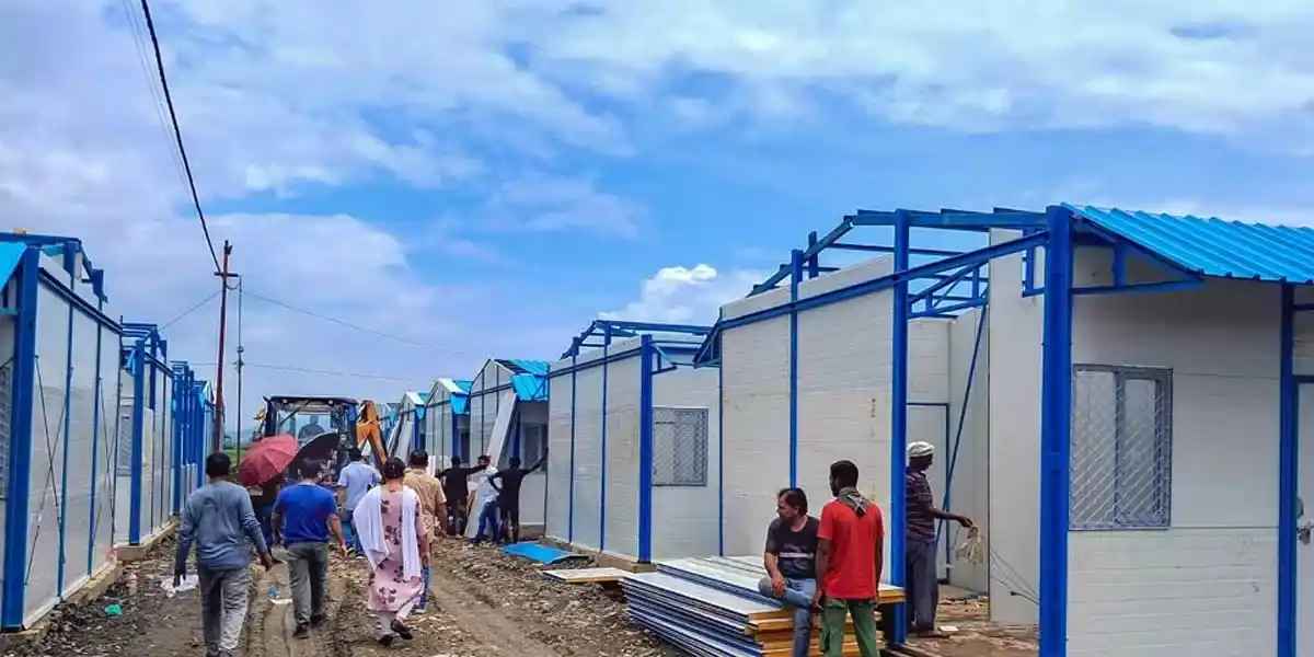 Indiramma Housing Scheme beneficiary house
