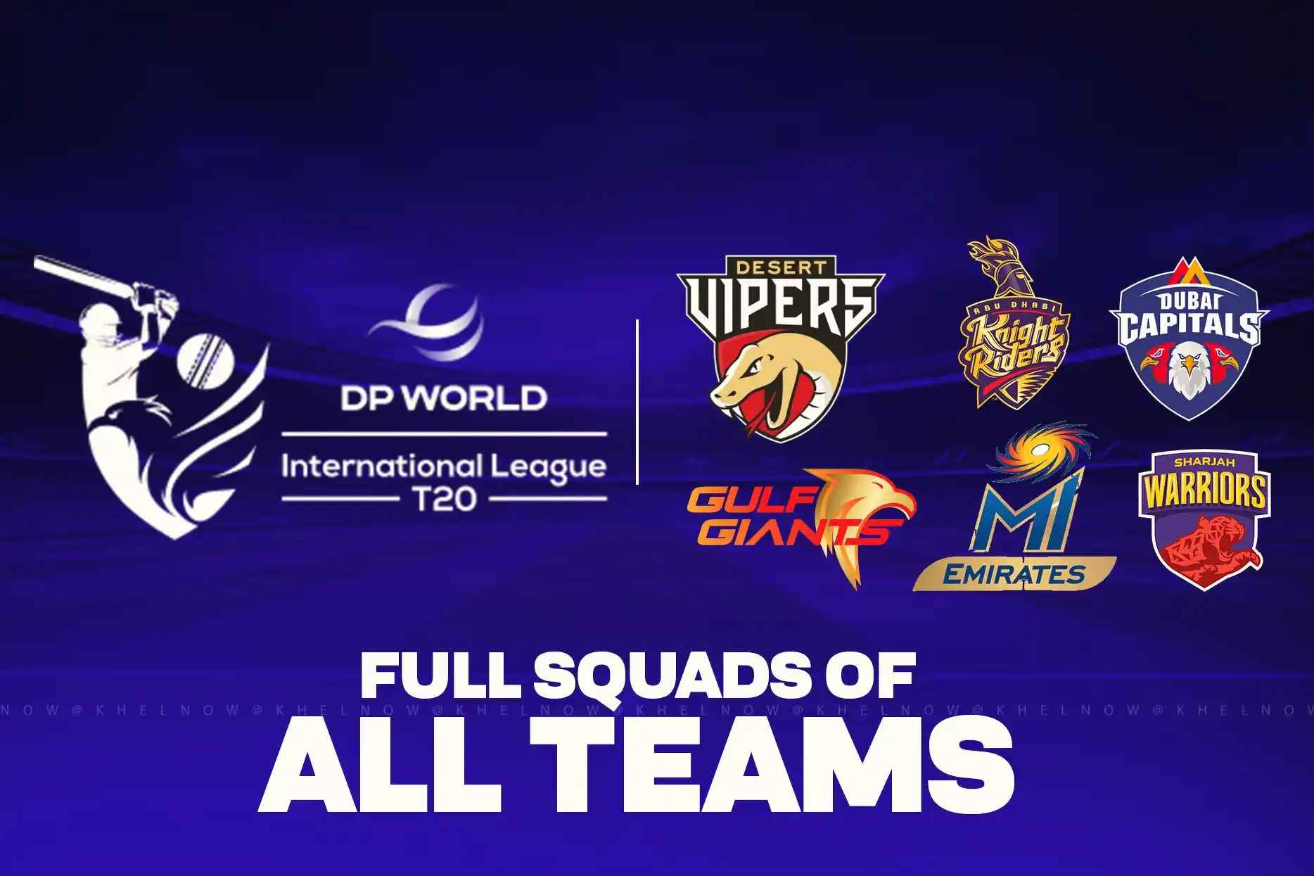 DP World ILT20 2025: Full Teams, Fixtures, Points Table & Highlights