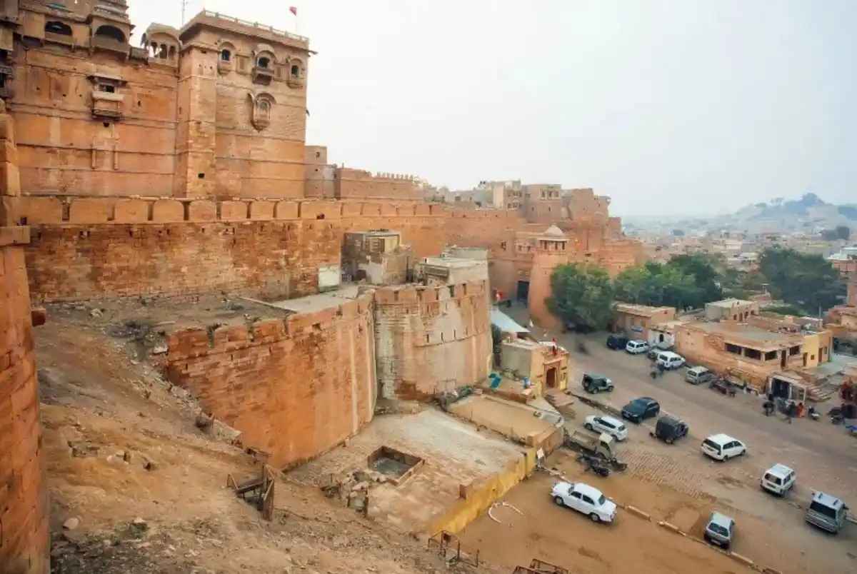 Jaisalmer Fort Parking Area