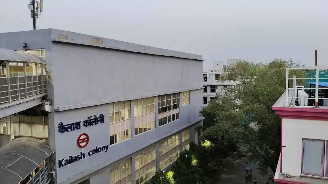 Kailash Colony Metro Station