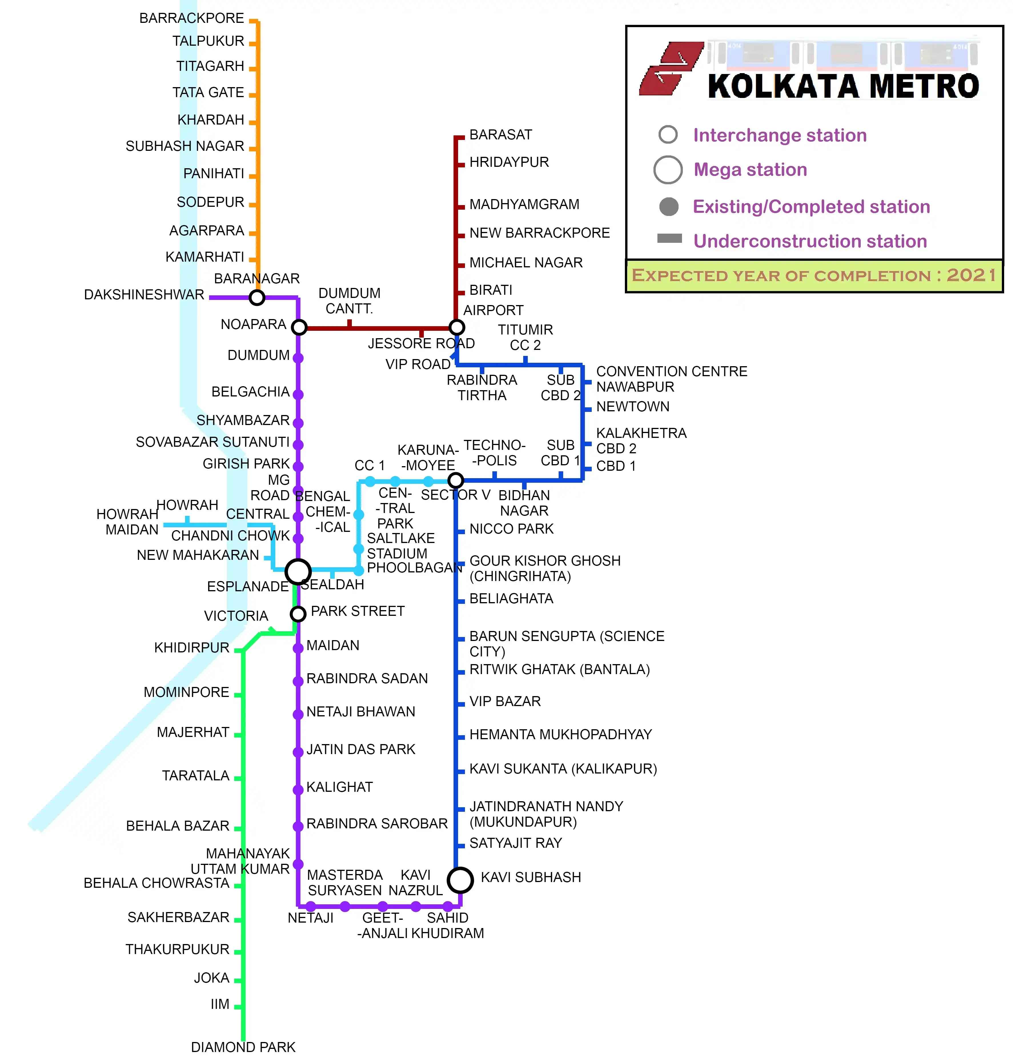 route map