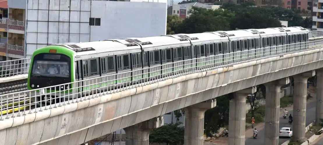 Lalbagh Metro Station entrance