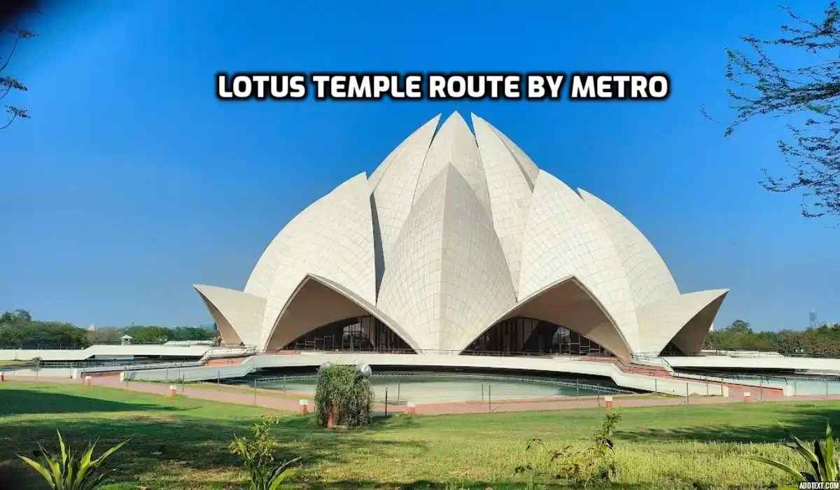Lotus temple: Nearest Metro Station