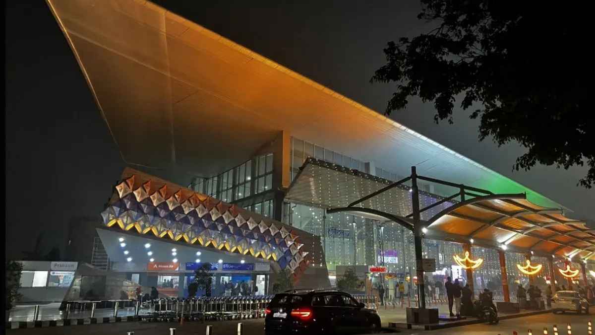 Lucknow Airport Terminal View