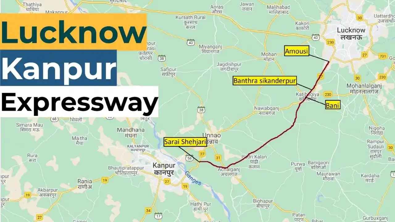 Lucknow Kanpur Expressway