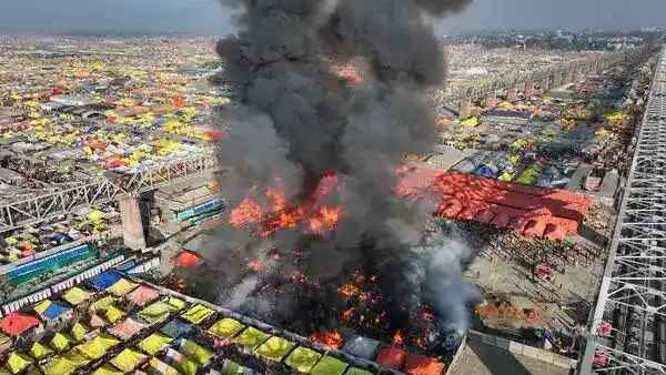 Fire Incident at MahaKumbh Mela 2025: Prayagraj Update