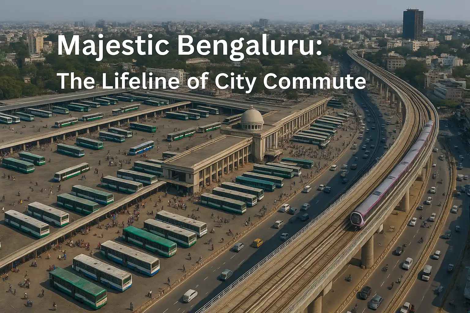 Majestic Bengaluru: The Lifeline of City Commute