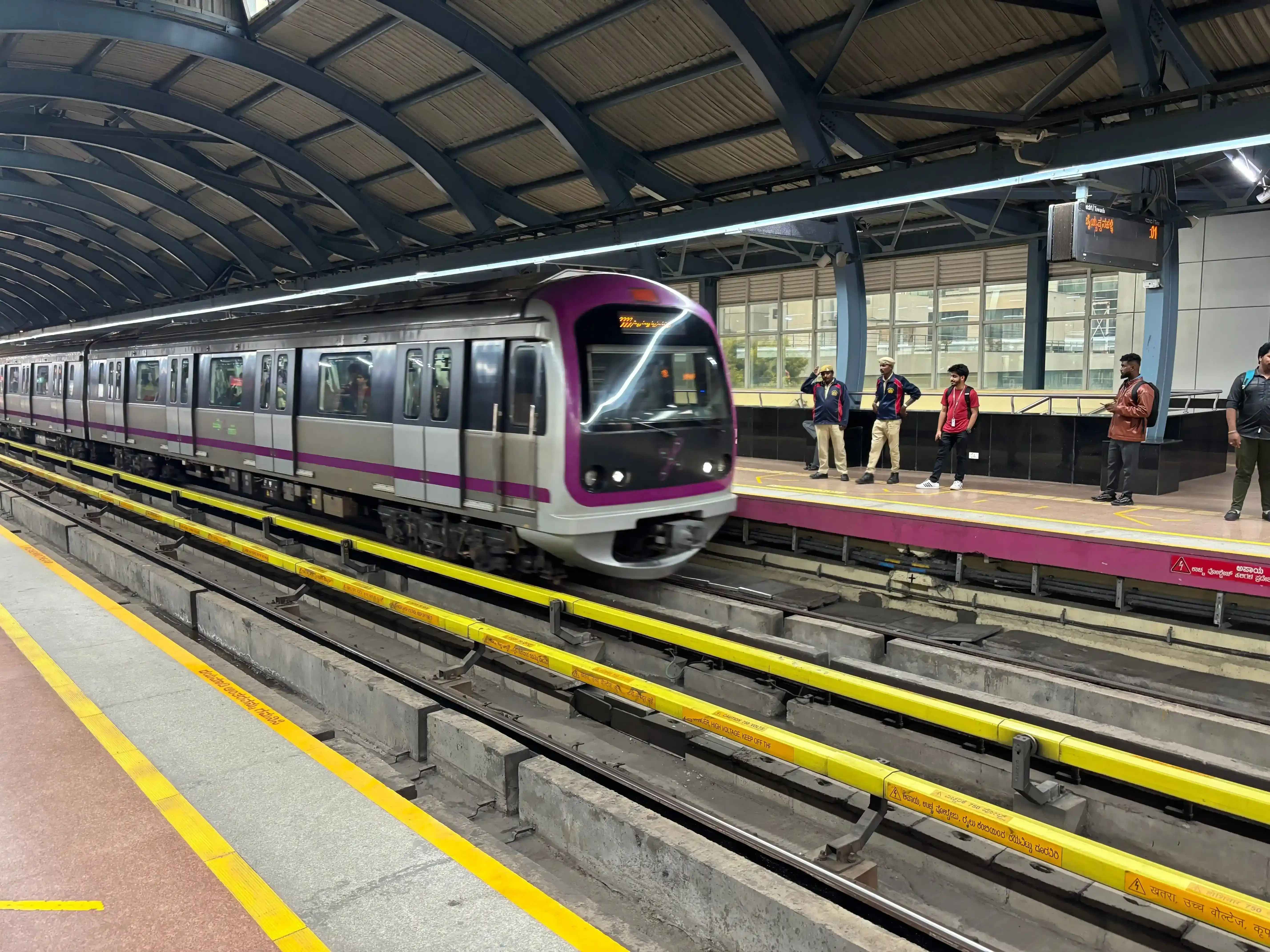 MG Road Metro Station Bangalore