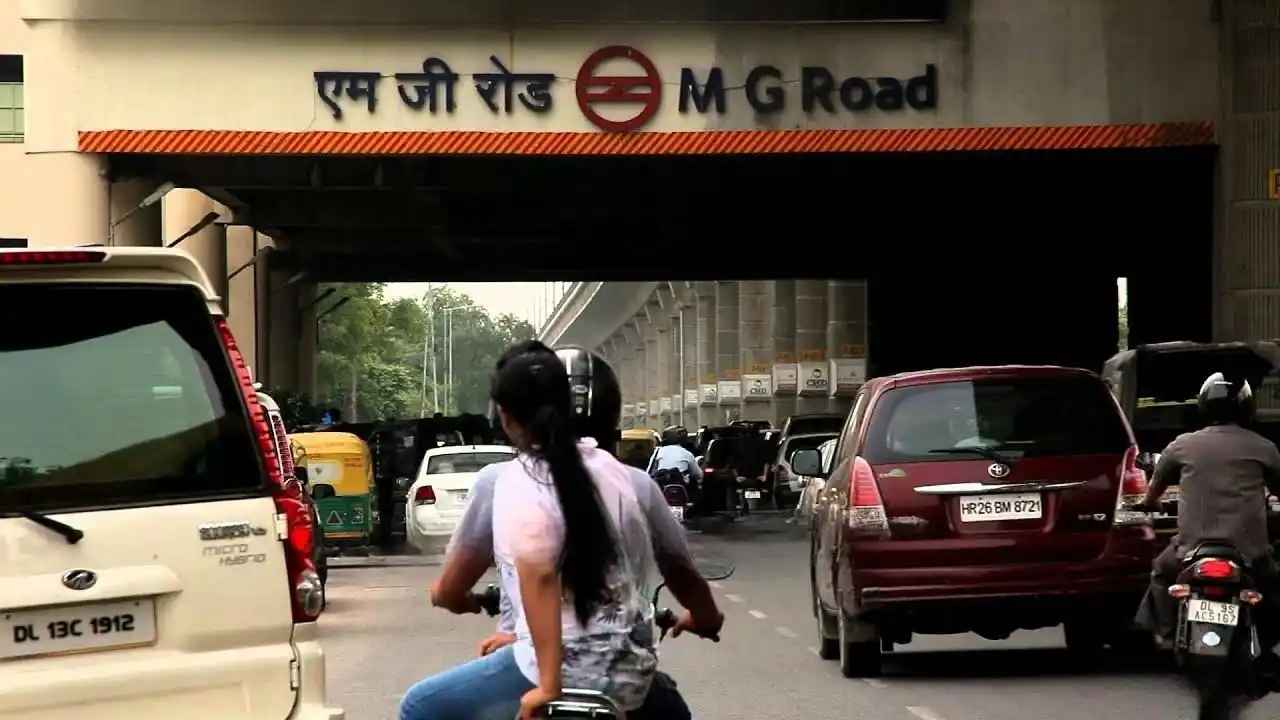 MG Road Station Interior
