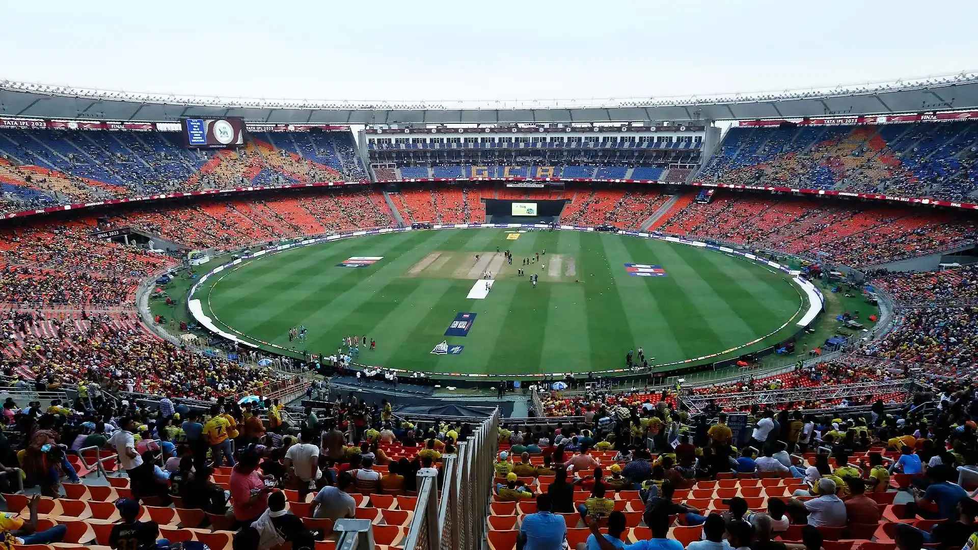 Narendra Modi Stadium Aerial View