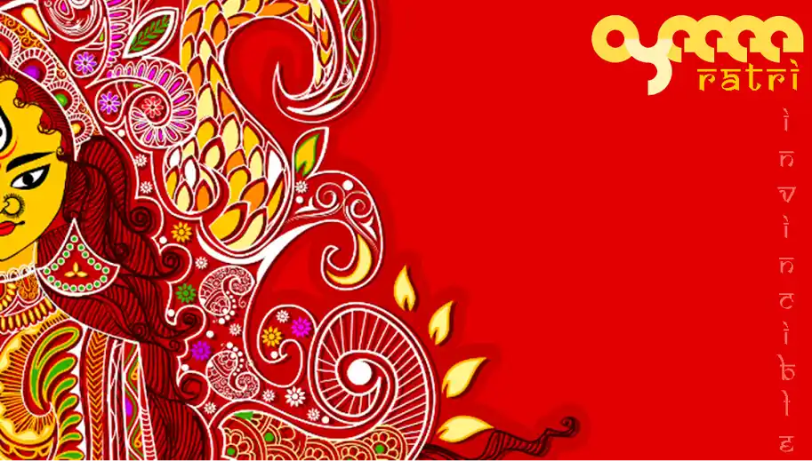 Navaratri Red Colour