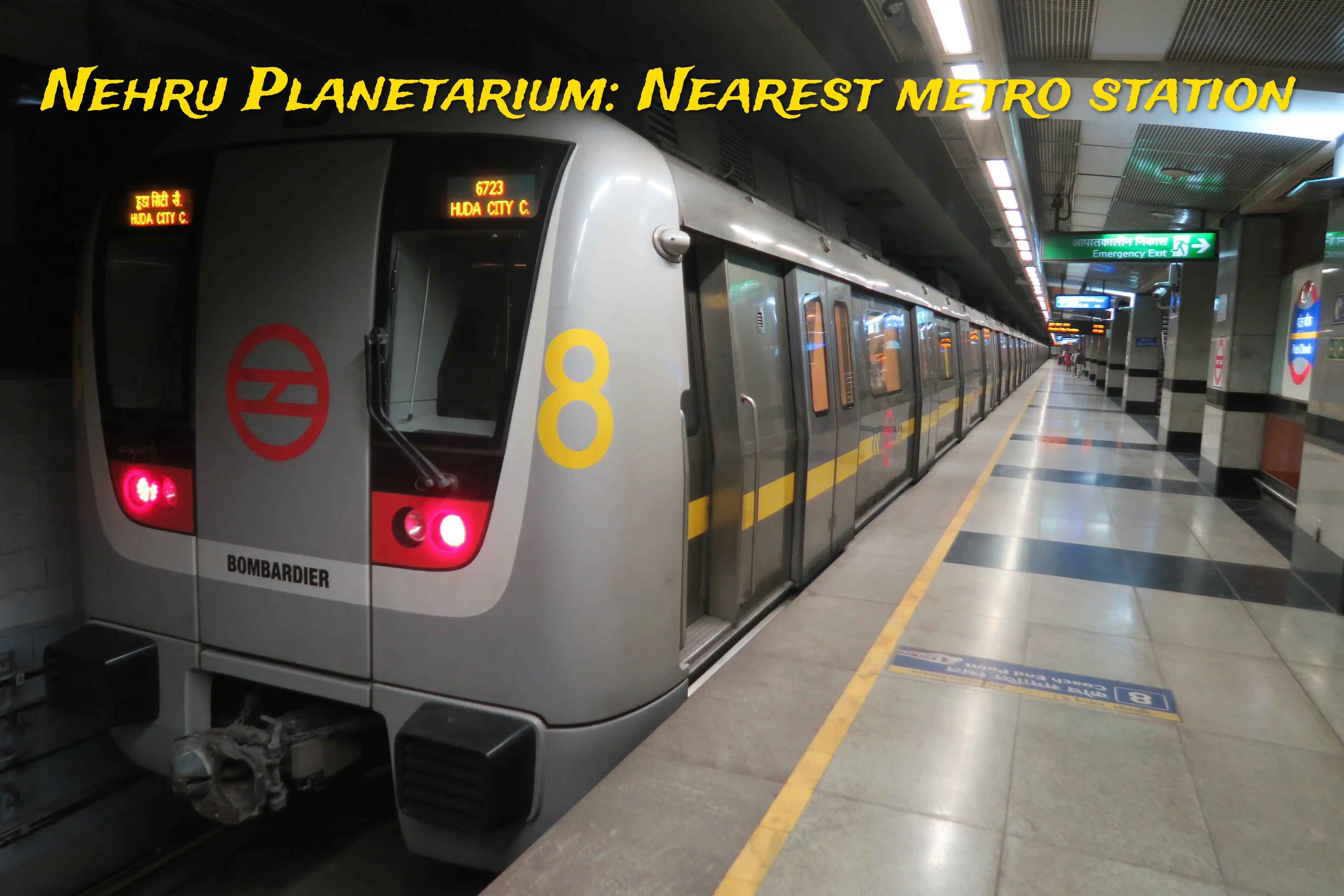 Nehru Planetarium: Nearest metro station