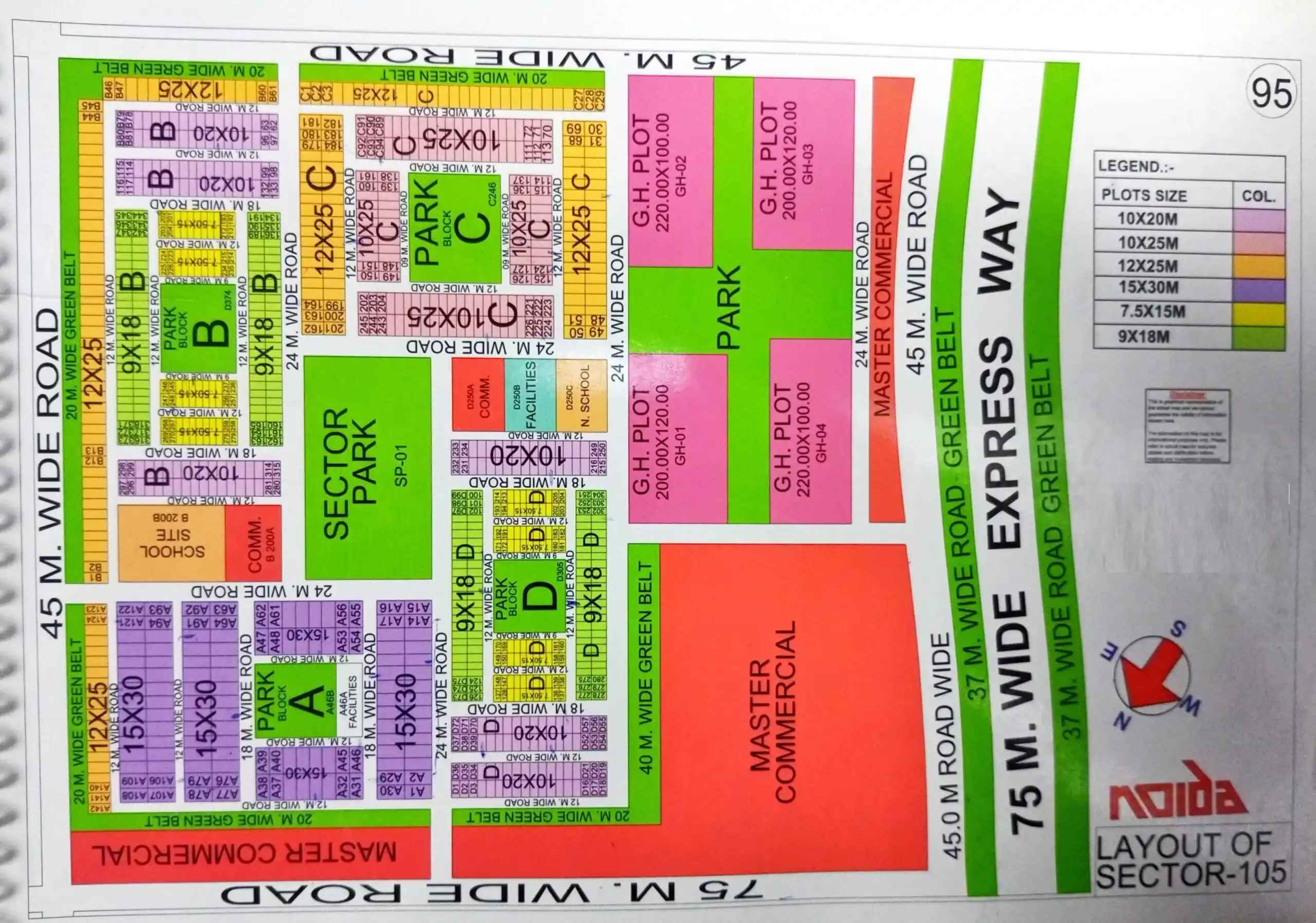 Sector 105 Noida view