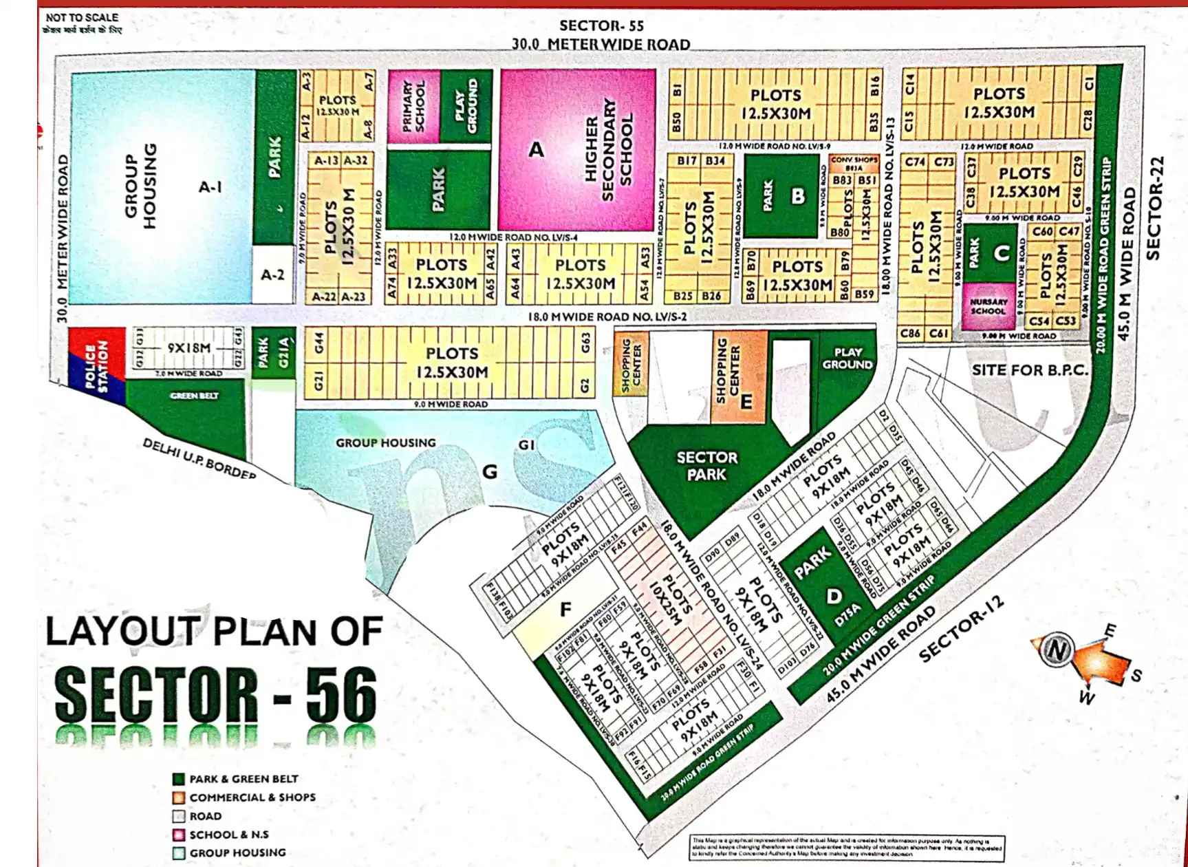 Sector 39 Noida view