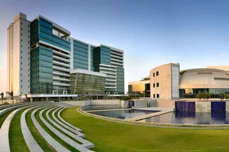Peninsula Corporate Park in Mumbai Aerial View