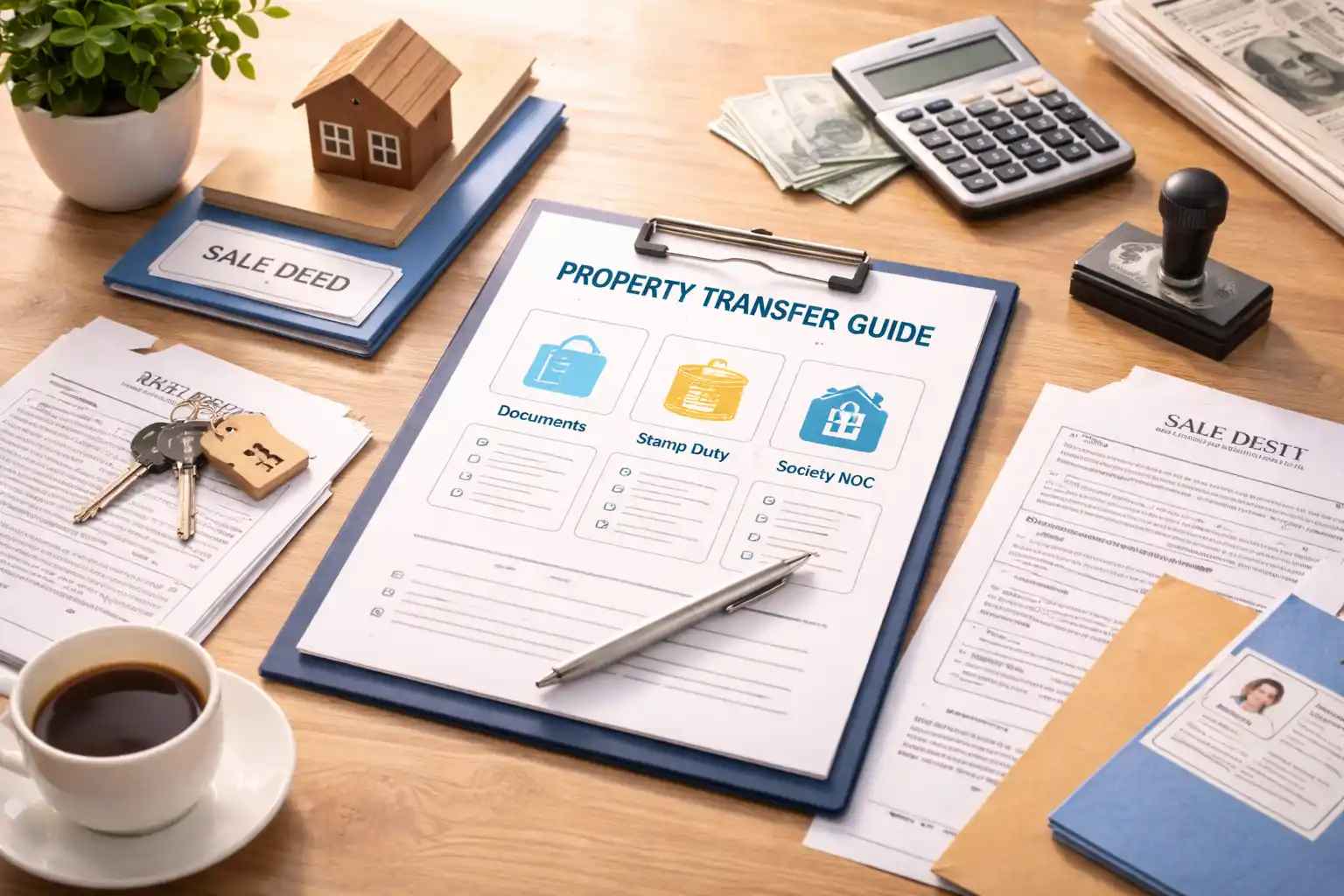 Types of property transfer in a cooperative housing society in India