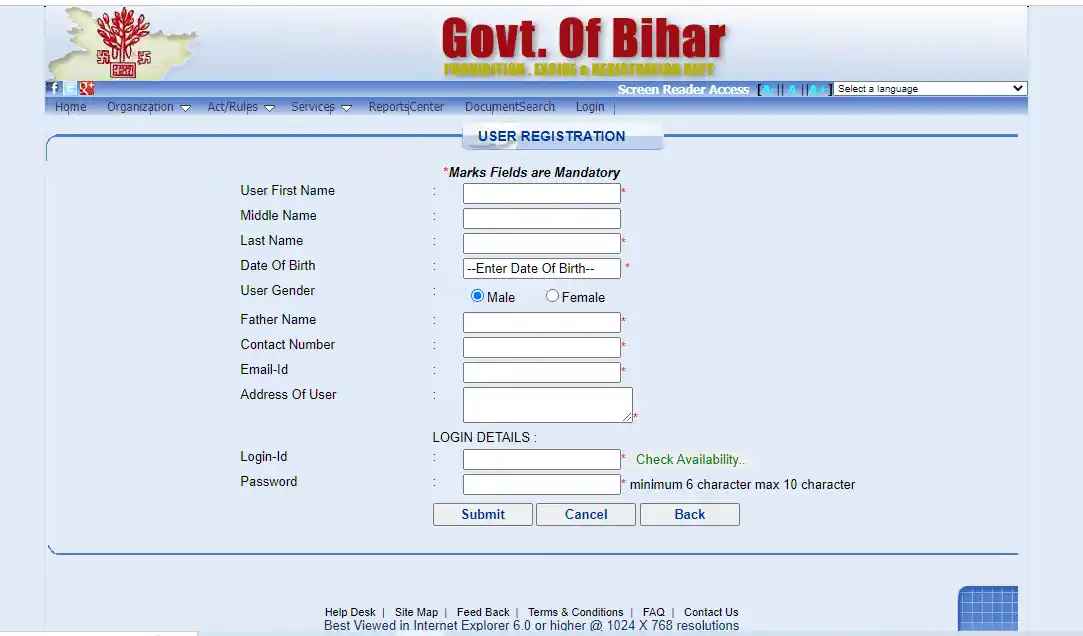 registration-bihar