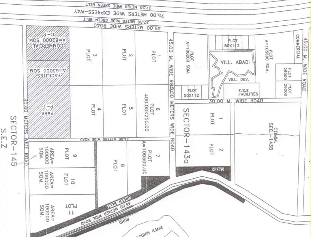 Sector 145 Noida view