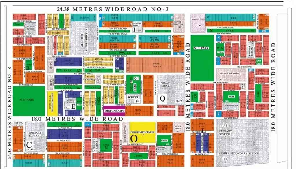 map Sector 145 Noida