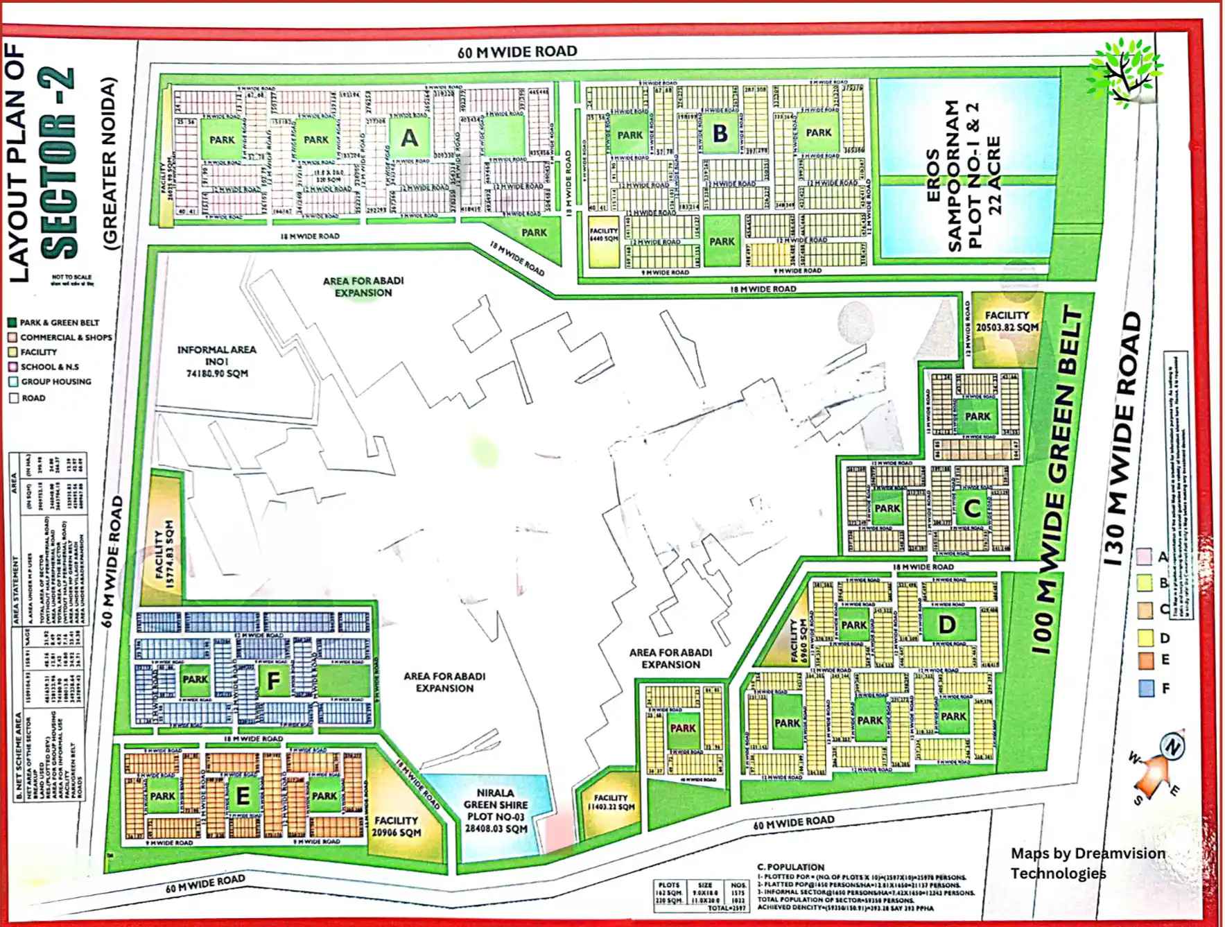 map Sector 2 Noida