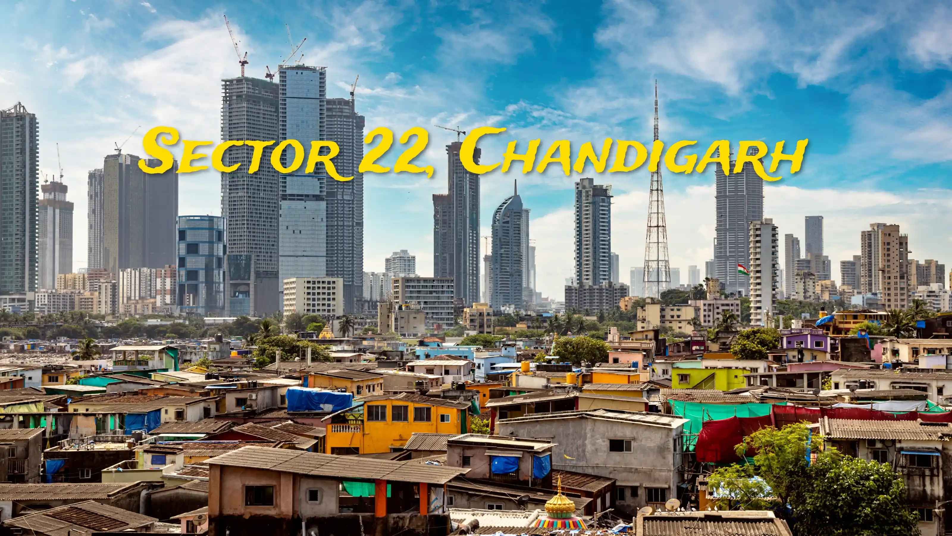 Sector 22, Chandigarh – Lively Commercial Hub