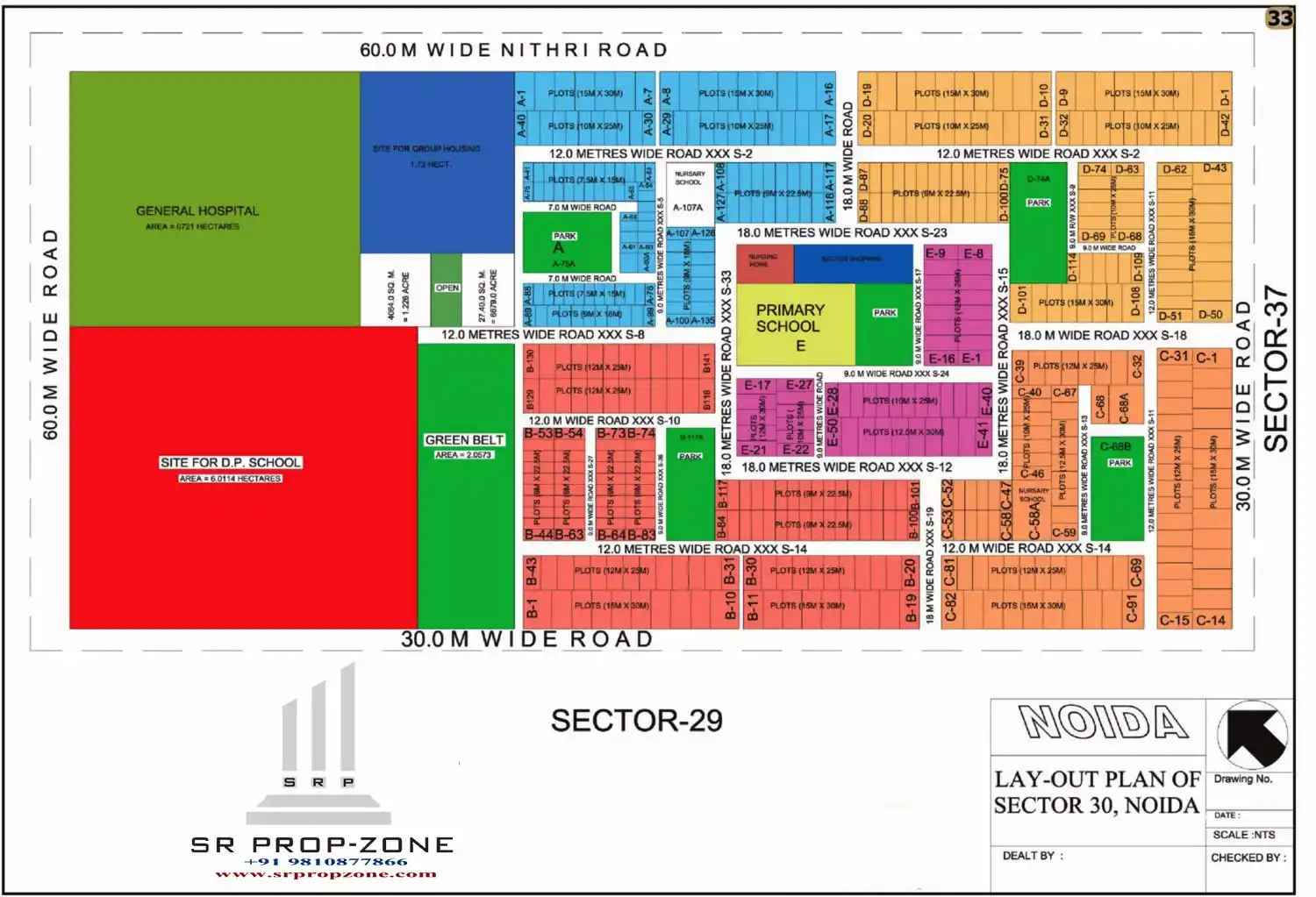 map Sector 30 Noida