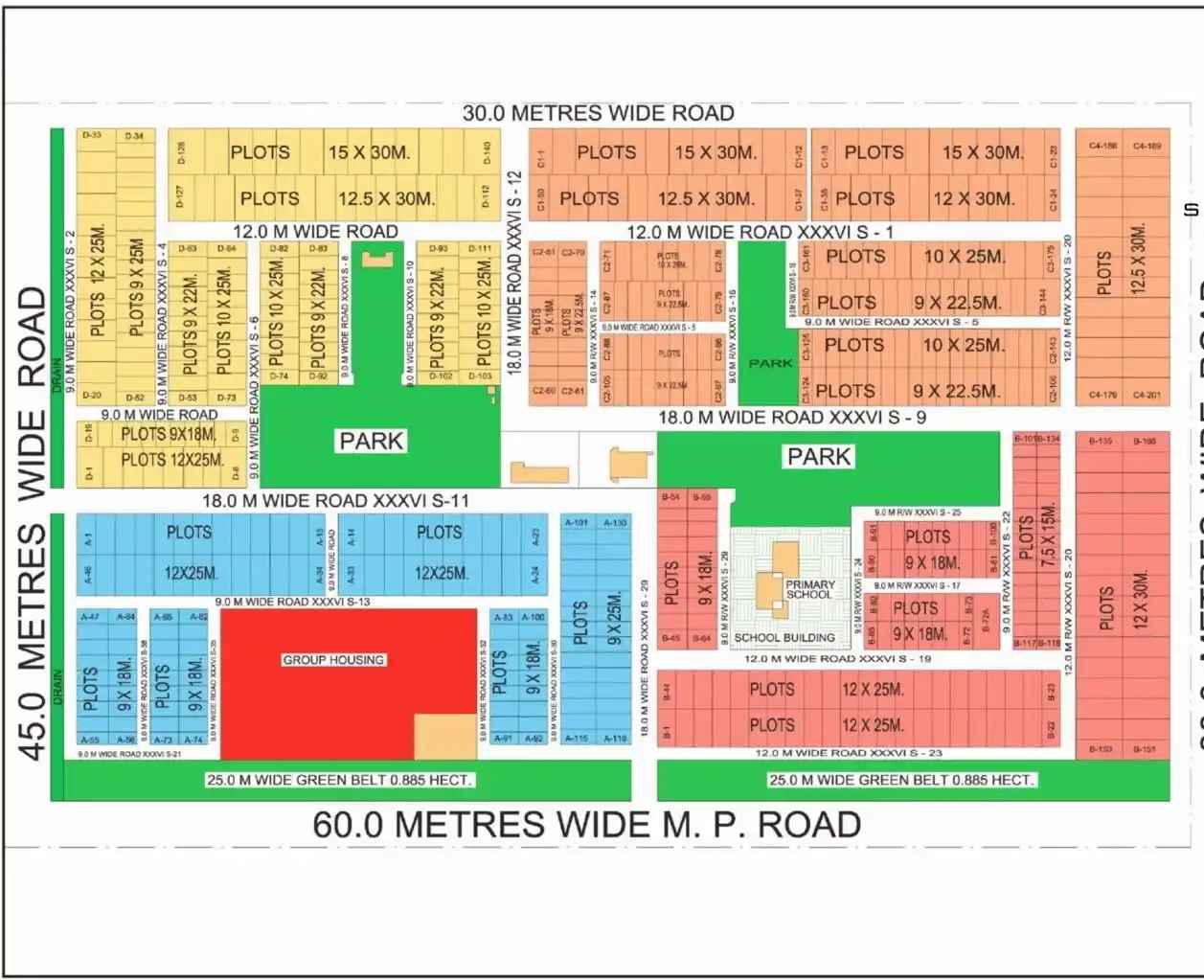 Sector 36 greater Noida view