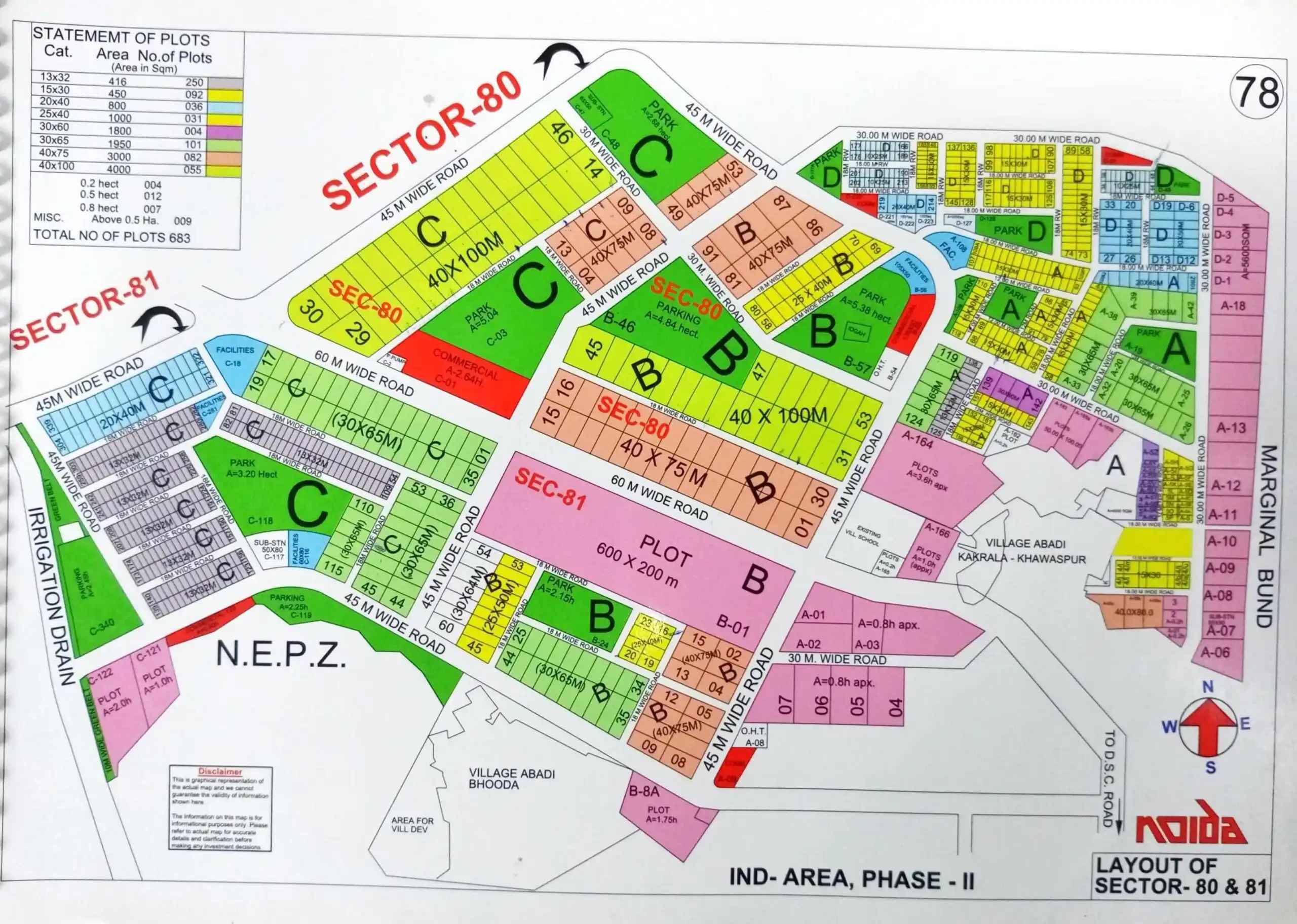 map Sector 80 Noida