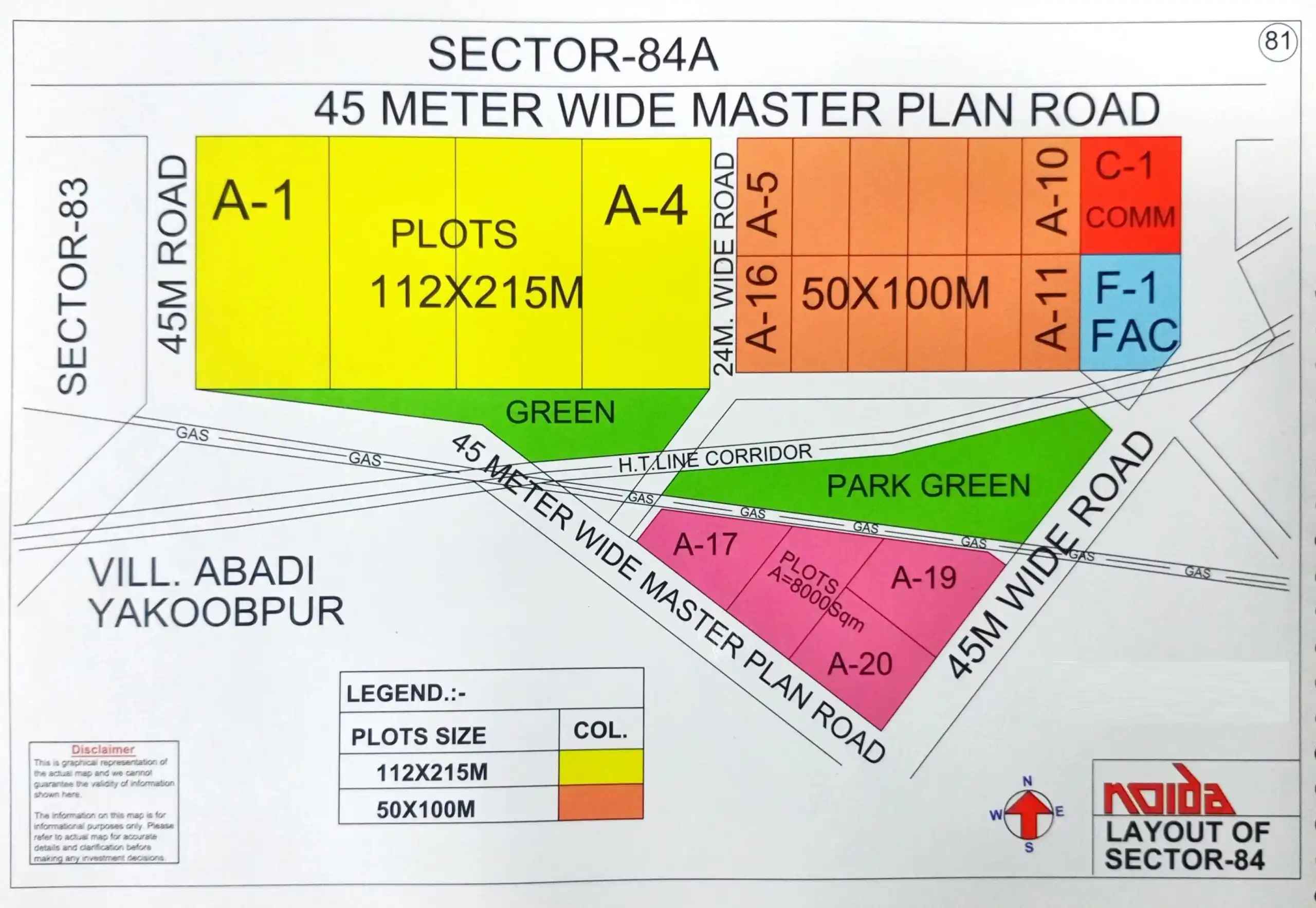 map Sector 84 Noida