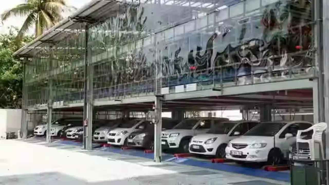 South City Mall Parking Area